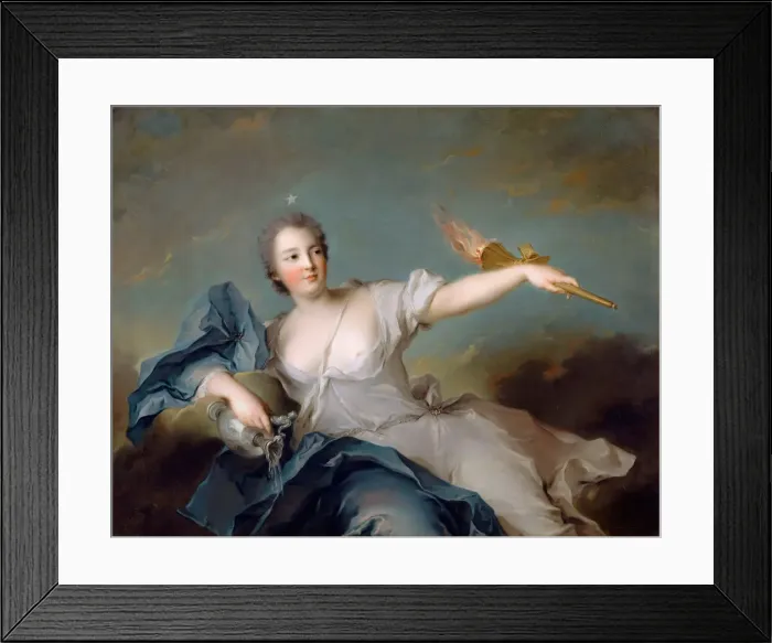 Framed Print : Marie-Anne de Nesle, marquise de La Tournelle, duchesse de Chateauroux (1717-1744). Artist: Nattier, Jean-Marc (1685-1766) Framed Print : Marie-Anne de Nesle, marquise de La Tournelle, duchesse de Chateauroux (1717-1744). Artist: Nattier, Jean-Marc (1685-1766)