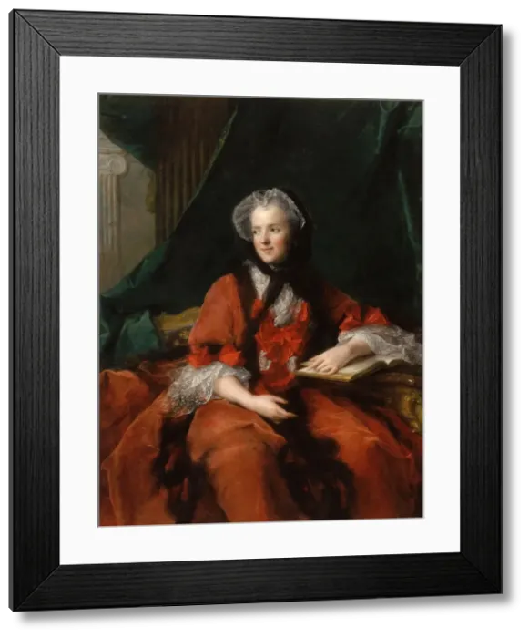 Framed Print : Portrait of Marie Leszczynska, Queen of France (1703-1768). Artist: Nattier, Jean-Marc (1685-1766) Framed Print : Portrait of Marie Leszczynska, Queen of France (1703-1768). Artist: Nattier, Jean-Marc (1685-1766)