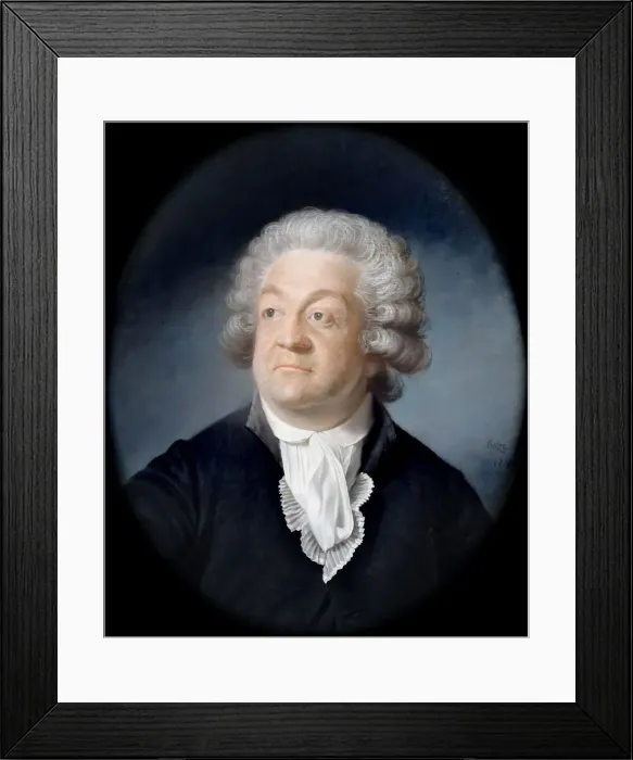 Framed Print : Portrait of Honore Gabriel Riqueti, comte de Mirabeau (1749-1791). Artist: Boze, Joseph (1745-1826) Framed Print : Portrait of Honore Gabriel Riqueti, comte de Mirabeau (1749-1791). Artist: Boze, Joseph (1745-1826)