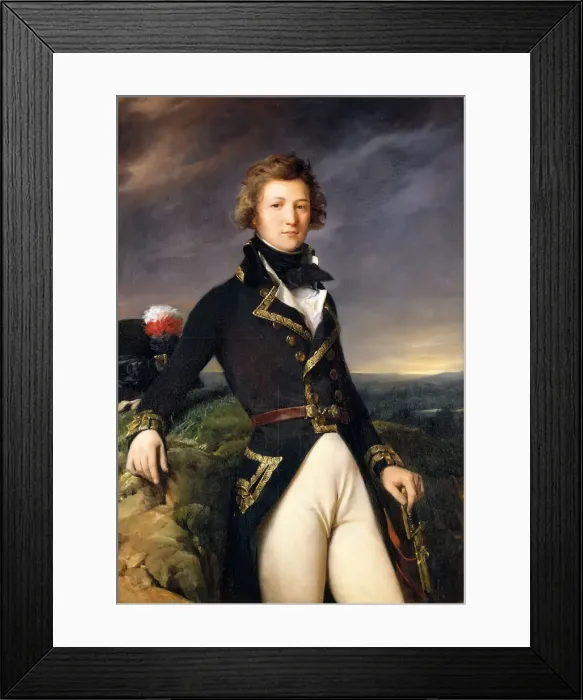 Framed Print : Louis-Philippe (1773-1850), Duke of Chartres. Artist: Cogniet, Leon (1794-1880) Framed Print : Louis-Philippe (1773-1850), Duke of Chartres. Artist: Cogniet, Leon (1794-1880)