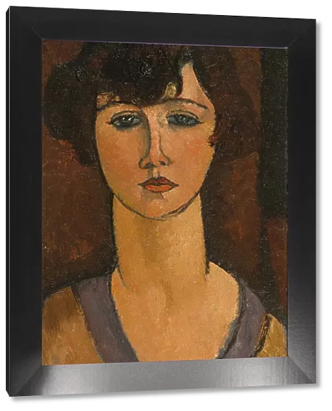 Portrait of Elisabeth Fuss-Amore. Artist: Modigliani, Amedeo (1884-1920)