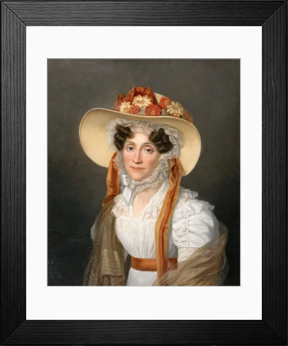 Framed Print : Adelaide d Orleans (1777-1847). Artist: Cogniet, Leon (1794-1880) Framed Print : Adelaide d Orleans (1777-1847). Artist: Cogniet, Leon (1794-1880)