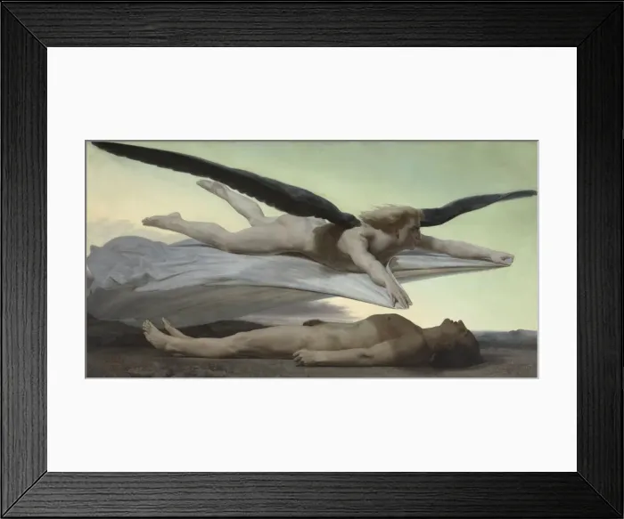 Framed Print : Equality before Death. Artist: Bouguereau, William-Adolphe (1825-1905) Framed Print : Equality before Death. Artist: Bouguereau, William-Adolphe (1825-1905)