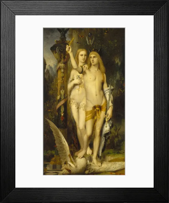 Framed Print : Jason and Medea. Artist: Moreau, Gustave (1826-1898) Framed Print : Jason and Medea. Artist: Moreau, Gustave (1826-1898)