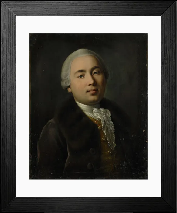 Framed Print : Portrait of Count Valentin Platonovich Musin-Pushkin (1735-1804). Artist: Rotari, Pietro Antonio (1707-1762) Framed Print : Portrait of Count Valentin Platonovich Musin-Pushkin (1735-1804). Artist: Rotari, Pietro Antonio (1707-1762)