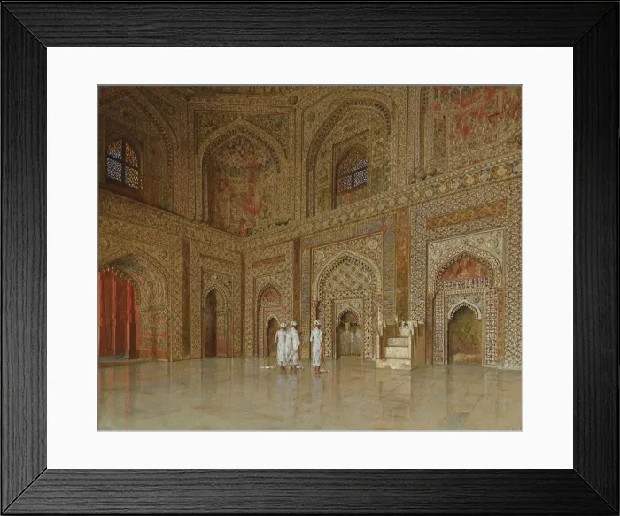 Framed Print : The Mosque in Fatehpur Sikri. Artist: Vereshchagin, Vasili Vasilyevich (1842-1904) Framed Print : The Mosque in Fatehpur Sikri. Artist: Vereshchagin, Vasili Vasilyevich (1842-1904)
