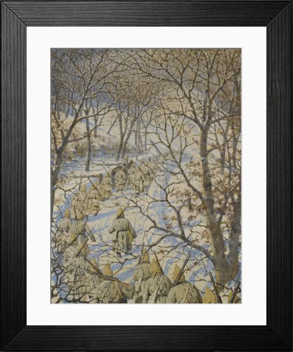 Framed Print : Campaign. Artist: Vereshchagin, Vasili Vasilyevich (1842-1904)