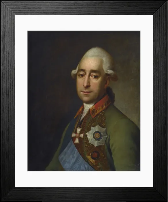 Framed Print : Field Marshal Prince Alexander Alexandrovich Prozorovsky (1732-1809). Artist: Levitsky, Dmitri Grigorievich (1735-1822) Framed Print : Field Marshal Prince Alexander Alexandrovich Prozorovsky (1732-1809). Artist: Levitsky, Dmitri Grigorievich (1735-1822)