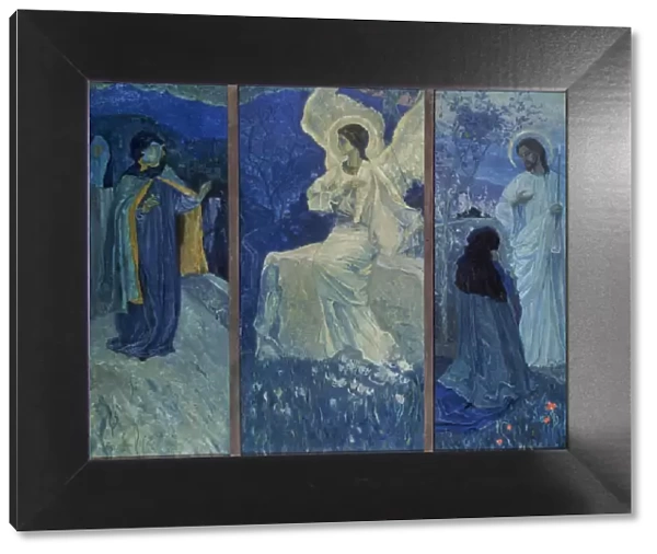 The Resurrection (Triptych). Artist: Nesterov, Mikhail Vasilyevich (1862-1942)