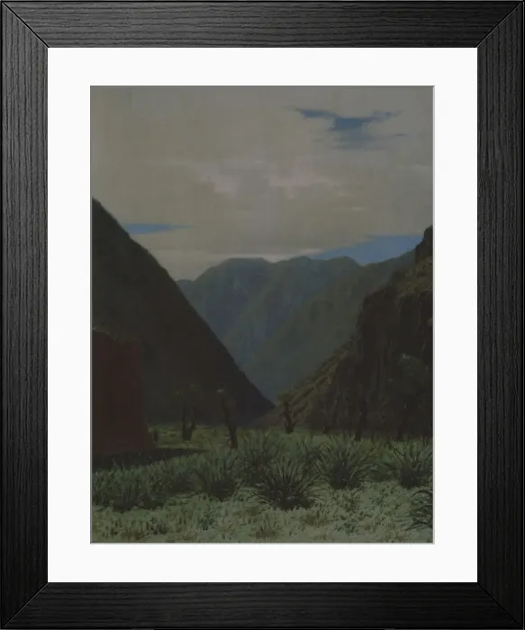 Framed Print : The Barskaun Mountain Pass. Artist: Vereshchagin, Vasili Vasilyevich (1842-1904) Framed Print : The Barskaun Mountain Pass. Artist: Vereshchagin, Vasili Vasilyevich (1842-1904)