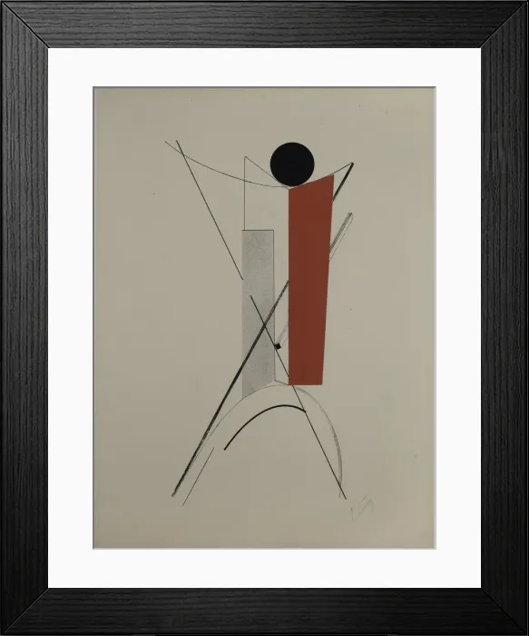 Framed Print : Proun. Artist: Lissitzky, El (1890-1941) Framed Print : Proun. Artist: Lissitzky, El (1890-1941)