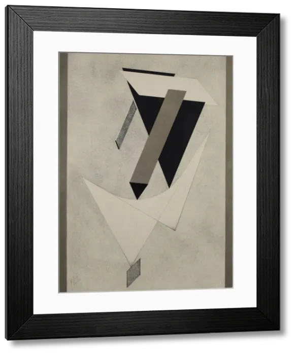 Framed Print : Proun. Artist: Lissitzky, El (1890-1941) Framed Print : Proun. Artist: Lissitzky, El (1890-1941)