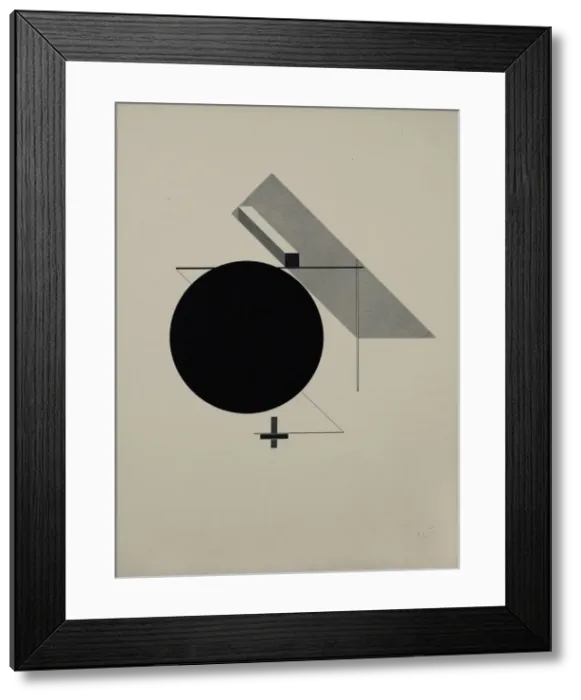 Framed Print : Proun. Artist: Lissitzky, El (1890-1941) Framed Print : Proun. Artist: Lissitzky, El (1890-1941)