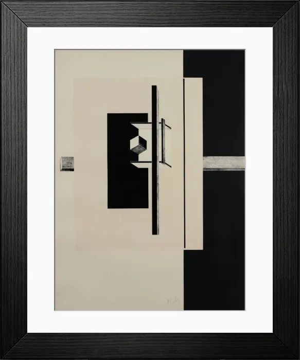 Framed Print : Proun. Artist: Lissitzky, El (1890-1941) Framed Print : Proun. Artist: Lissitzky, El (1890-1941)