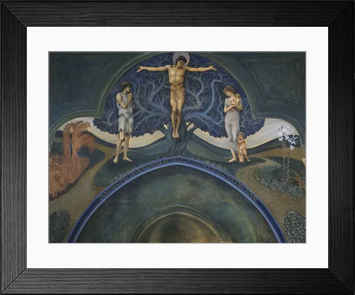 Framed Print : Tree of Life. Artist: Burne-Jones, Sir Edward Coley (1833-1898) Framed Print : Tree of Life. Artist: Burne-Jones, Sir Edward Coley (1833-1898)