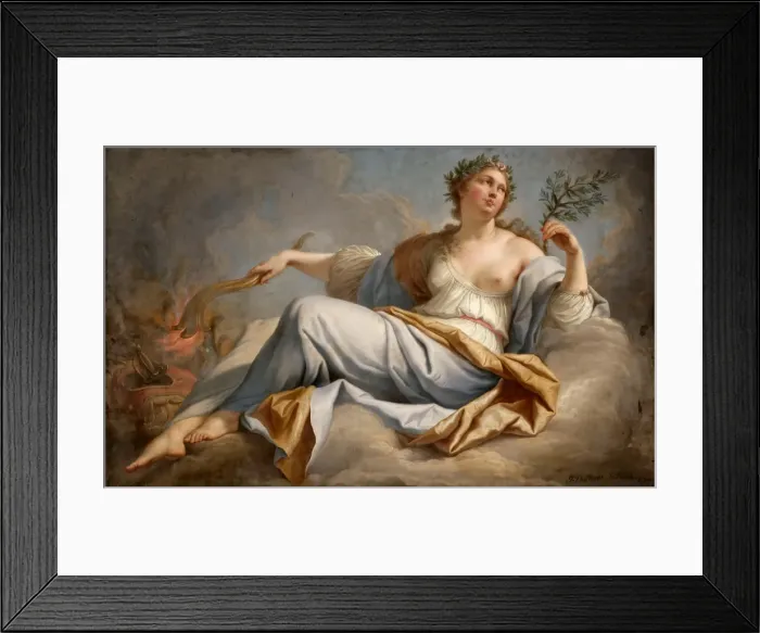 Framed Print : Peace. Artist: Dumont, Jacques (1701-1781) Framed Print : Peace. Artist: Dumont, Jacques (1701-1781)