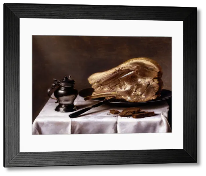 Framed Print : Still Life. Artist: Claesz, Pieter (c. 1597-1660) Framed Print : Still Life. Artist: Claesz, Pieter (c. 1597-1660)