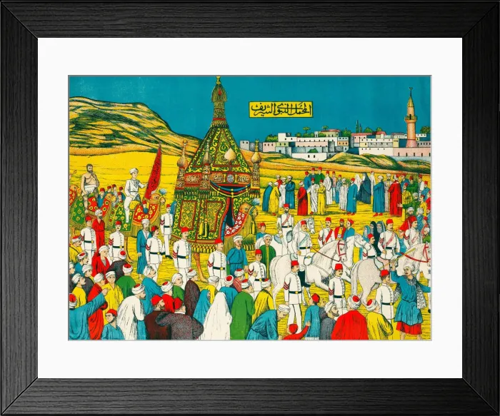 Framed Print : The Mahmal. Artist: Anonymous Framed Print : The Mahmal. Artist: Anonymous