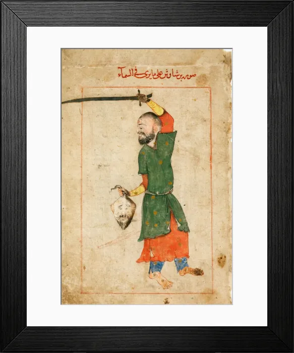 Framed Print : The Constellation Perseus (From the Book of Fixed Stars) by Al-Sufi. Artist: Iranian master Framed Print : The Constellation Perseus (From the Book of Fixed Stars) by Al-Sufi. Artist: Iranian master