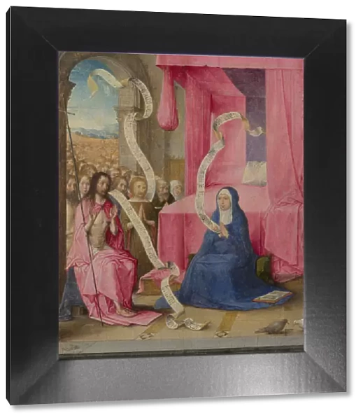 Christ appearing to the Virgin with the Redeemed of the Old Testament, c. 1500. Artist: Juan de Flandes (ca. 1465-1519)