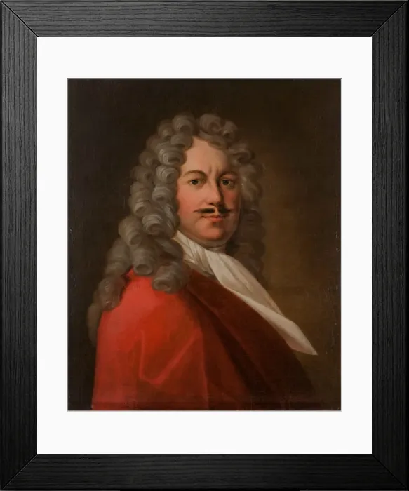 Framed Print : Portrait of Prince Andrey Yakovlevich Khilkov (1676-1718), 1800s. Artist: Anonymous Framed Print : Portrait of Prince Andrey Yakovlevich Khilkov (1676-1718), 1800s. Artist: Anonymous