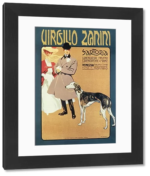 Virgilio Zanini Tailoring, 1900. Artist: Sormani, Gian Luciano (1867-1938)
