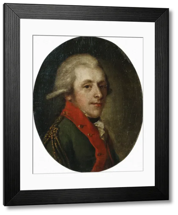 Framed Print : Portrait of Count Nikolay Alexandrovich Zubov (1763-1805), Late 18th cent Artist: Anonymous Framed Print : Portrait of Count Nikolay Alexandrovich Zubov (1763-1805), Late 18th cent Artist: Anonymous