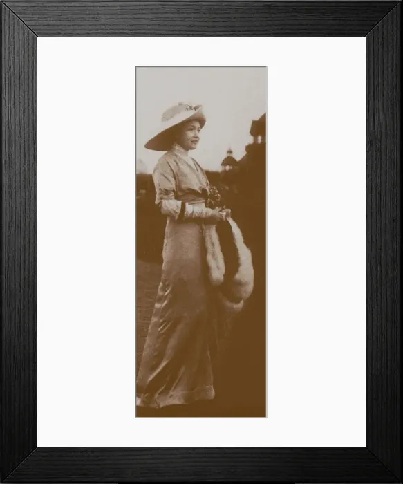 Framed Print : Maria Budberg in Berlin Artist: Anonymous Framed Print : Maria Budberg in Berlin Artist: Anonymous