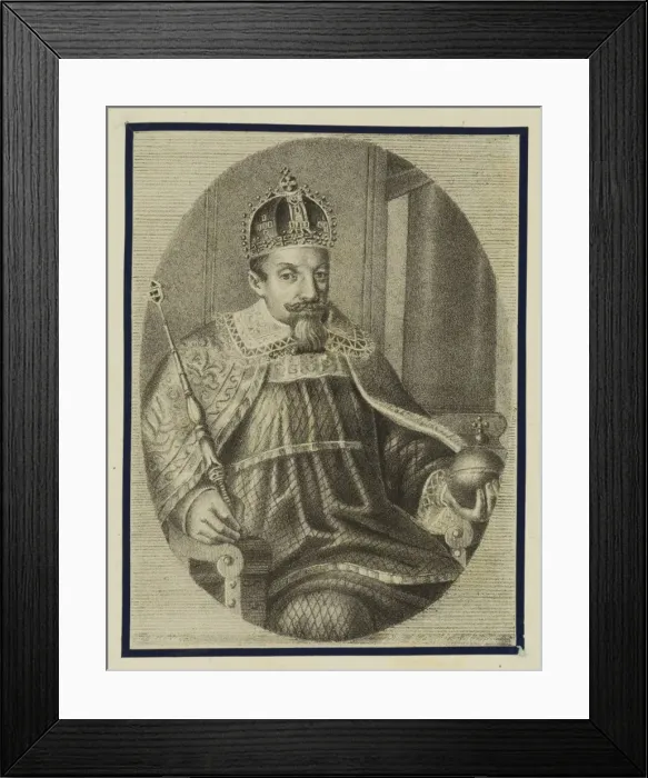Framed Print : Sigismund III Vasa, King of Poland, Early 17th cen Artist: Anonymous Framed Print : Sigismund III Vasa, King of Poland, Early 17th cen Artist: Anonymous