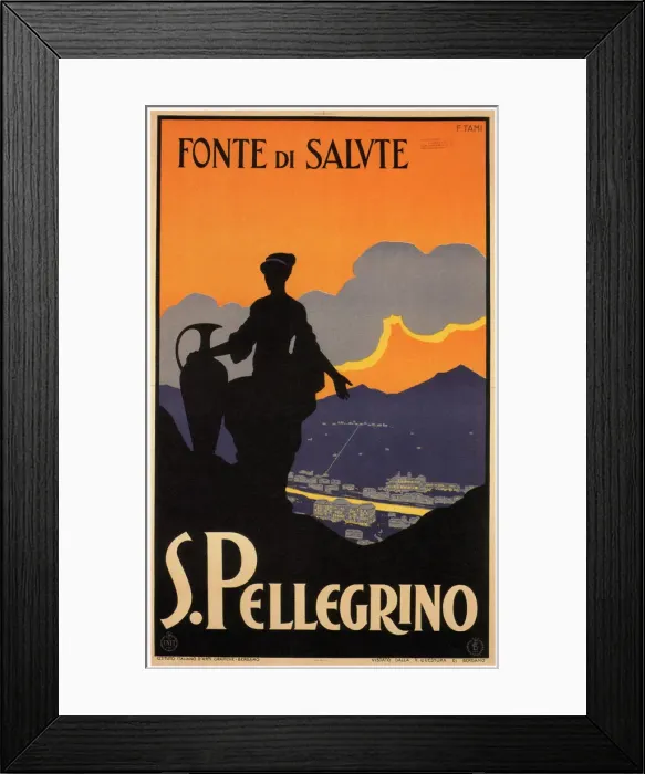 Framed Print : S. Pellegrino, 1928. Artist: Tami, Fortunato (1875-1942) Framed Print : S. Pellegrino, 1928. Artist: Tami, Fortunato (1875-1942)