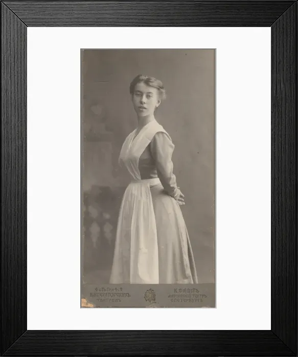 Framed Print : Bronislava Nijinska Artist: Anonymous Framed Print : Bronislava Nijinska Artist: Anonymous