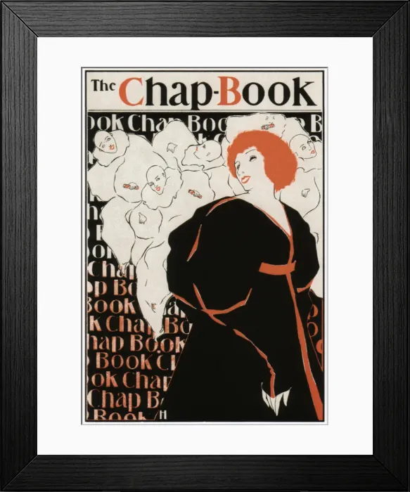 Framed Print : The Chap-Book, Between 1894 and 1898. Artist: Penfield, Edward (1866-1925) Framed Print : The Chap-Book, Between 1894 and 1898. Artist: Penfield, Edward (1866-1925)