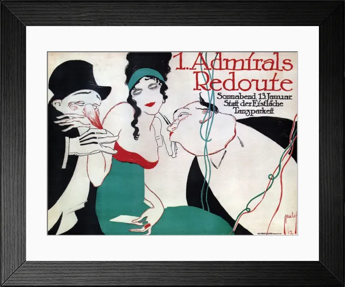 Framed Print : The Admiralspalast, 1912. Artist: Deutsch (Dryden), Ernst (1883-1938) Framed Print : The Admiralspalast, 1912. Artist: Deutsch (Dryden), Ernst (1883-1938)