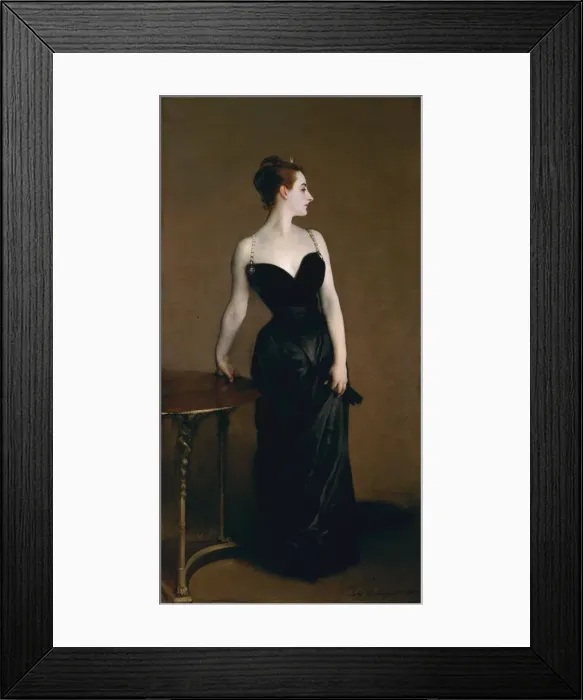 Framed Print : Madame X (Madame Pierre Gautreau), 1884. Artist: Sargent, John Singer (1856-1925) Framed Print : Madame X (Madame Pierre Gautreau), 1884. Artist: Sargent, John Singer (1856-1925)