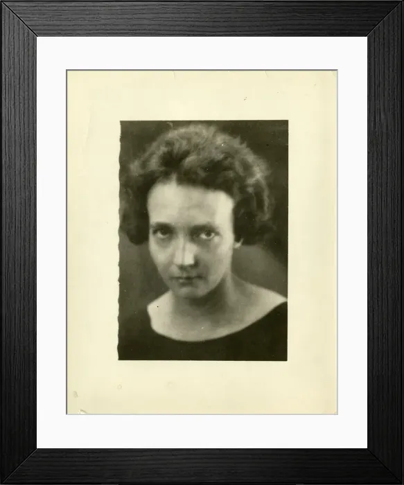 Framed Print : Portrait of Irène Joliot-Curie (1897-1956) Artist: Anonymous Framed Print : Portrait of Irène Joliot-Curie (1897-1956) Artist: Anonymous