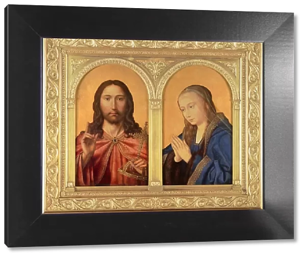 Diptych: Christ and the Virgin, Between 1500 and 1550. Artist: Massys, Quentin (1466?1530)