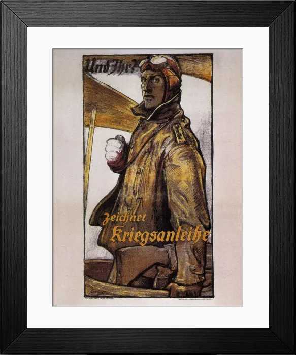 Framed Print : And you?, 1917. Artist: Erler, Fritz (1868-1940) Framed Print : And you?, 1917. Artist: Erler, Fritz (1868-1940)