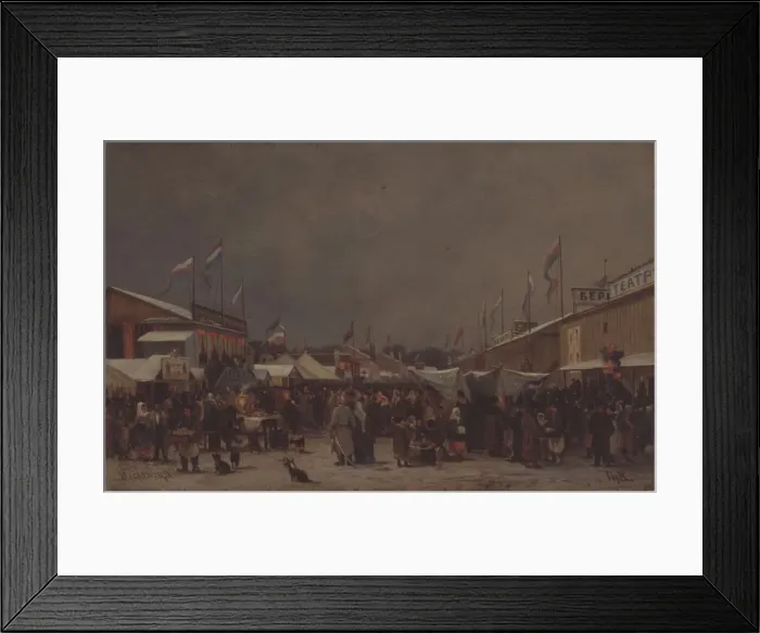 Framed Print : Shrovetide. Artist: Vereshchagin, Pyotr Petrovich (1836-1886) Framed Print : Shrovetide. Artist: Vereshchagin, Pyotr Petrovich (1836-1886)