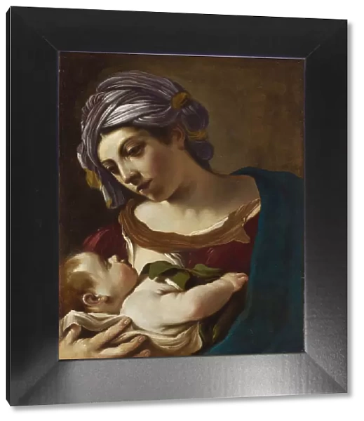 Madonna and Child. Artist: Guercino (1591-1666)
