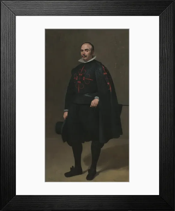 Framed Print : Portrait of Don Pedro de Barberana. Artist: Velazquez, Diego (1599-1660) Framed Print : Portrait of Don Pedro de Barberana. Artist: Velazquez, Diego (1599-1660)