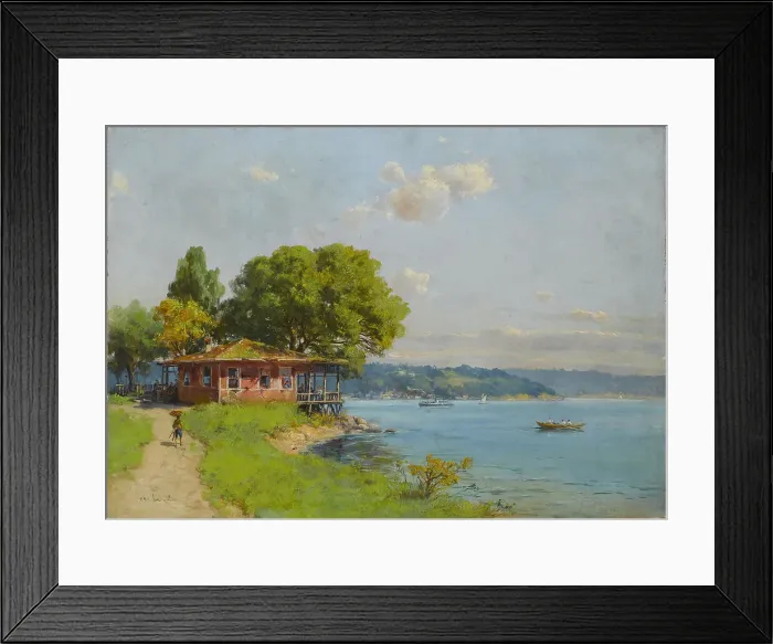 Framed Print : Istanbul. Artist: Hoca, Ali Riza (1858-1930) Framed Print : Istanbul. Artist: Hoca, Ali Riza (1858-1930)