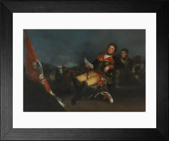 Framed Print : Portrait of Manuel de Godoy. Artist: Goya, Francisco, de (1746-1828) Framed Print : Portrait of Manuel de Godoy. Artist: Goya, Francisco, de (1746-1828)