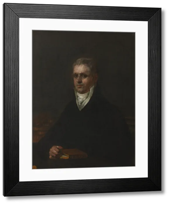 Framed Print : Portrait of Jose Luis Munarriz. Artist: Goya, Francisco, de (1746-1828) Framed Print : Portrait of Jose Luis Munarriz. Artist: Goya, Francisco, de (1746-1828)
