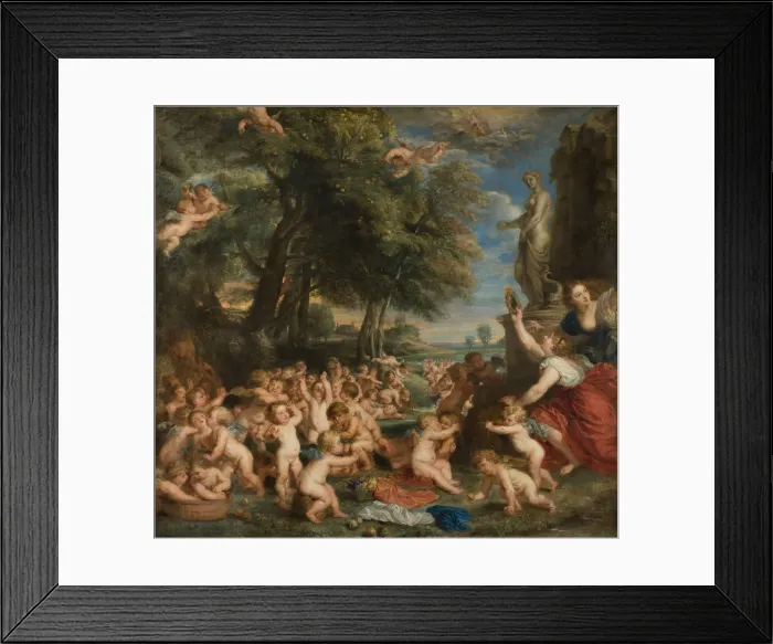 Framed Print : The Feast of Venus (The festival of Venus Verticordia). Artist: Rubens, Pieter Paul (1577-1640) Framed Print : The Feast of Venus (The festival of Venus Verticordia). Artist: Rubens, Pieter Paul (1577-1640)