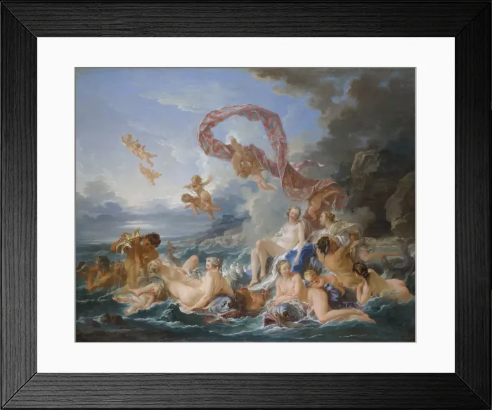 Framed Print : Triumph of Venus. Artist: Boucher, Francois (1703-1770) Framed Print : Triumph of Venus. Artist: Boucher, Francois (1703-1770)