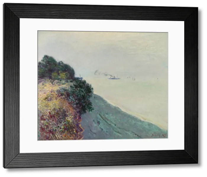 Framed Print : The Welsh coast. Artist: Sisley, Alfred (1839-1899) Framed Print : The Welsh coast. Artist: Sisley, Alfred (1839-1899)