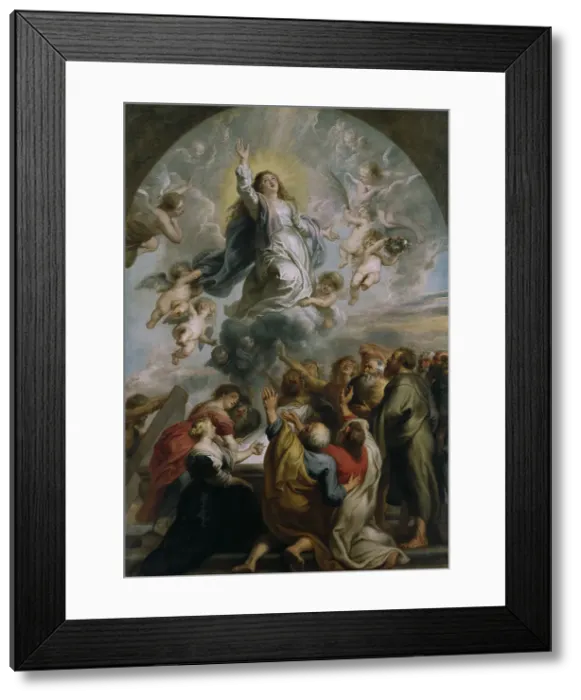 Framed Print : The Assumption of the Virgin. Artist: Rubens, Pieter Paul (1577-1640) Framed Print : The Assumption of the Virgin. Artist: Rubens, Pieter Paul (1577-1640)