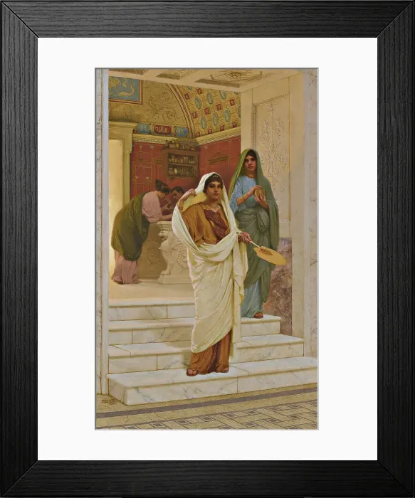 Framed Print : The Apothecary Shop. Artist: Bakalowicz, Stepan Vladislavovich (1857-1947) Framed Print : The Apothecary Shop. Artist: Bakalowicz, Stepan Vladislavovich (1857-1947)