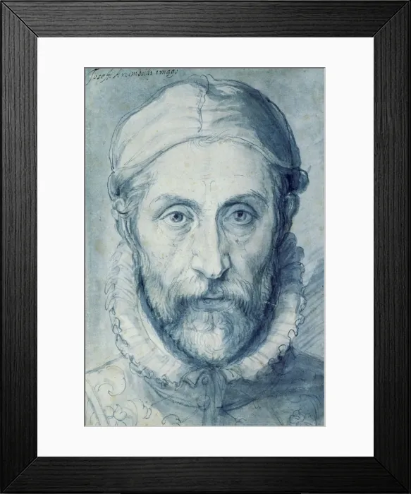 Framed Print : Self-Portrait. Artist: Arcimboldo, Giuseppe (1527-1593) Framed Print : Self-Portrait. Artist: Arcimboldo, Giuseppe (1527-1593)