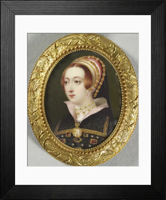 Framed Print : Anne Boleyn. Artist: Bone, Henry Pierce (1779-1855) Framed Print : Anne Boleyn. Artist: Bone, Henry Pierce (1779-1855)